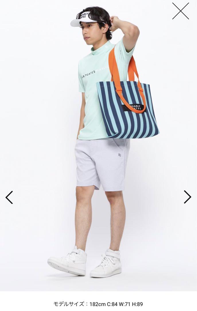 パーリーゲイツ 2WAYストライプ トートバッグ (UNISEX)
