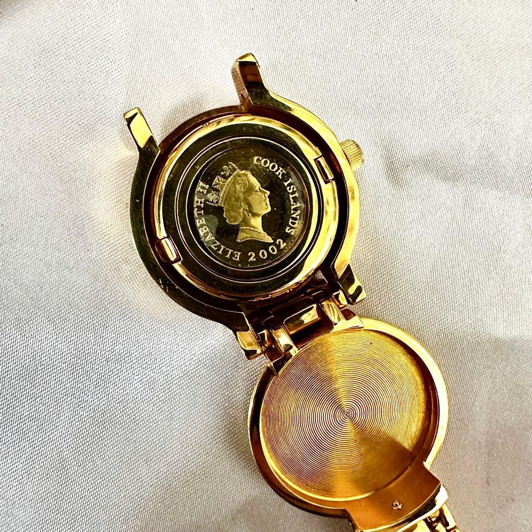 LASSEN ラッセン コインウォッチ コイン腕時計 GOLD 1/10oz