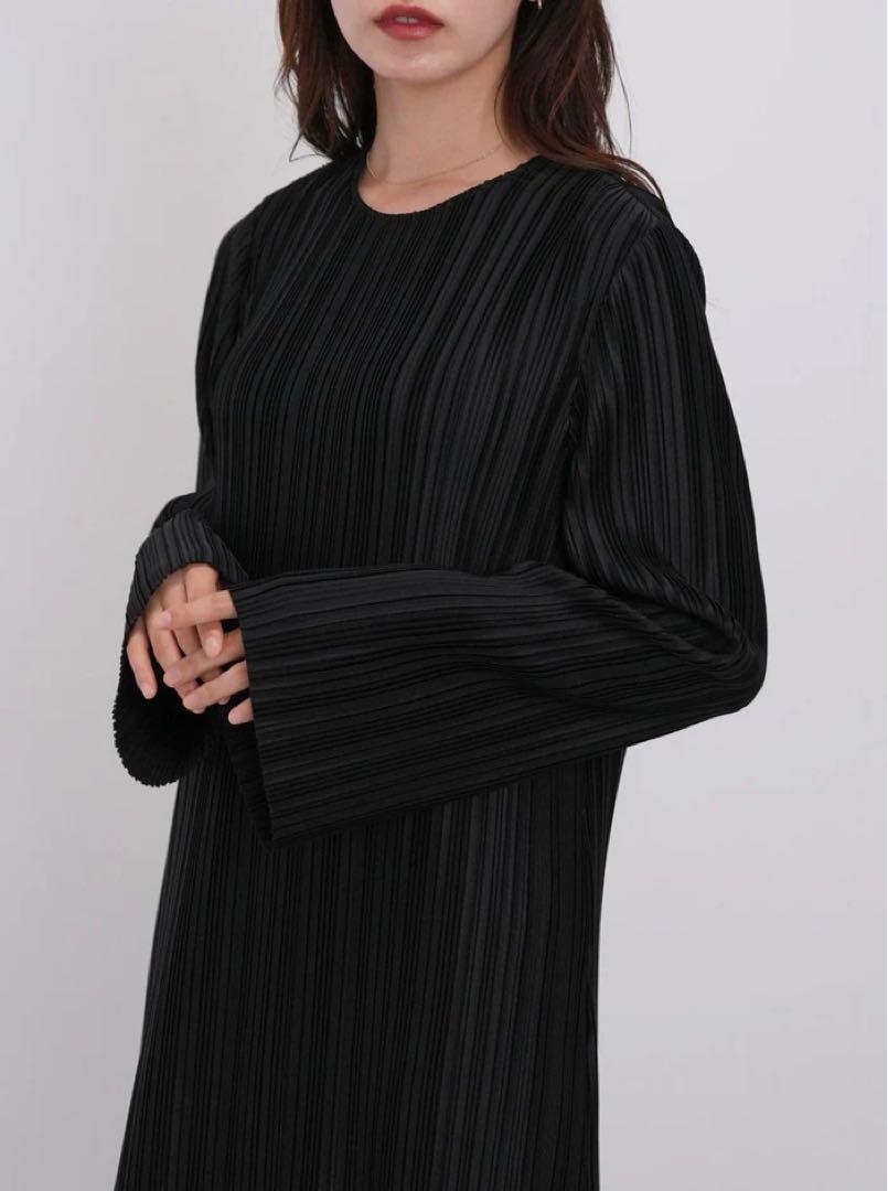 clastellar クラステラー　PLEATED LONG DRESS