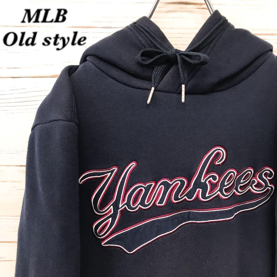 《激レア》メジャーリーグベースボール MLB☆パーカー M ネイビー P695