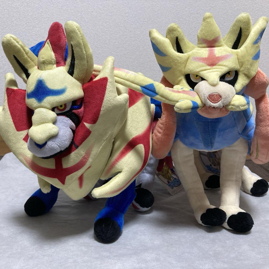 ポケモンセンター ザシアン ザマゼンダ ぬいぐるみ - メルカリ ポケモンセンター ザシアン ザマゼンダ ぬいぐるみ - メルカリ