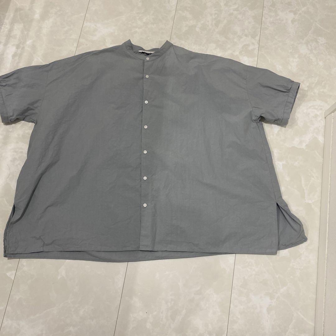 【公式】フジのお歳暮・冬ギフト SETTO FARMS SHIRT 5分袖 サックス トップス トップス