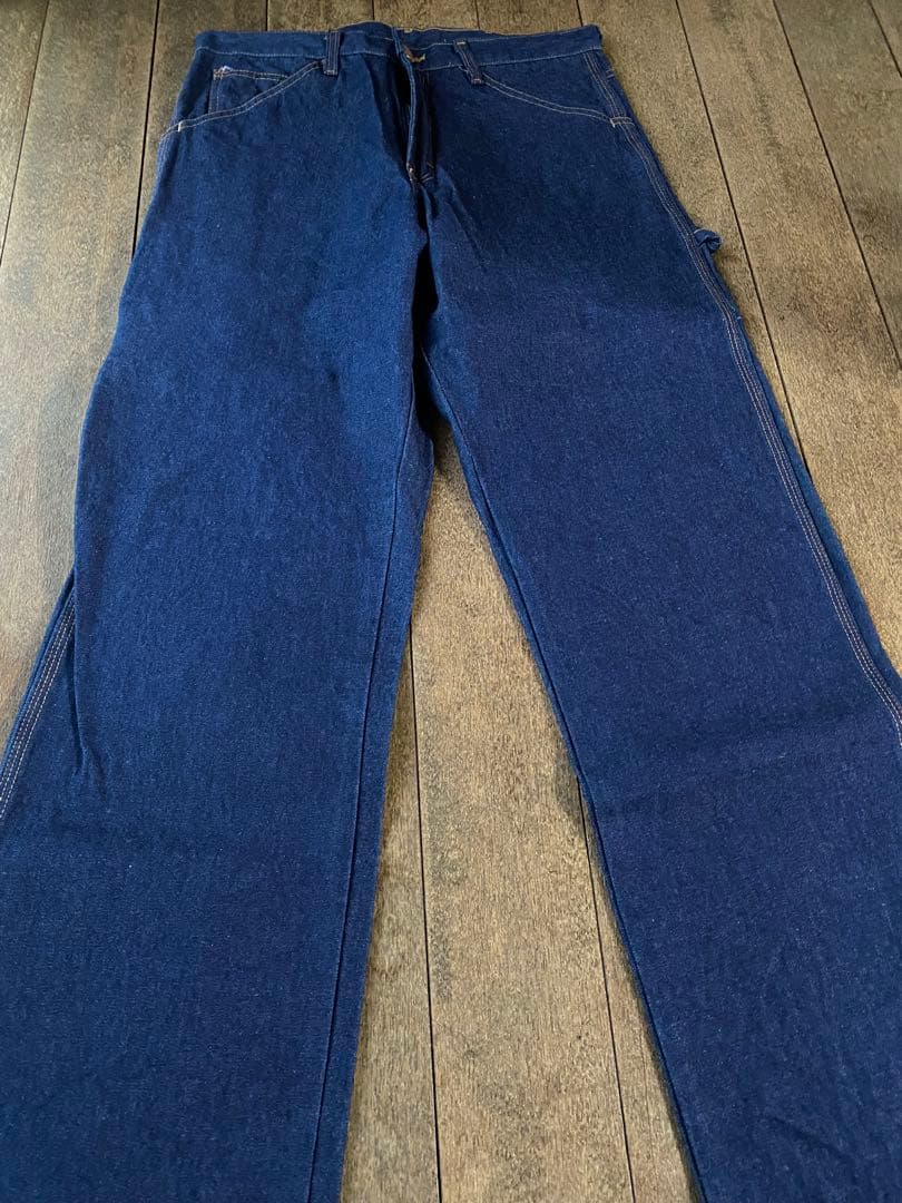 【美品】ROUND HOUSE ペインターパンツ USA製 W32 L32