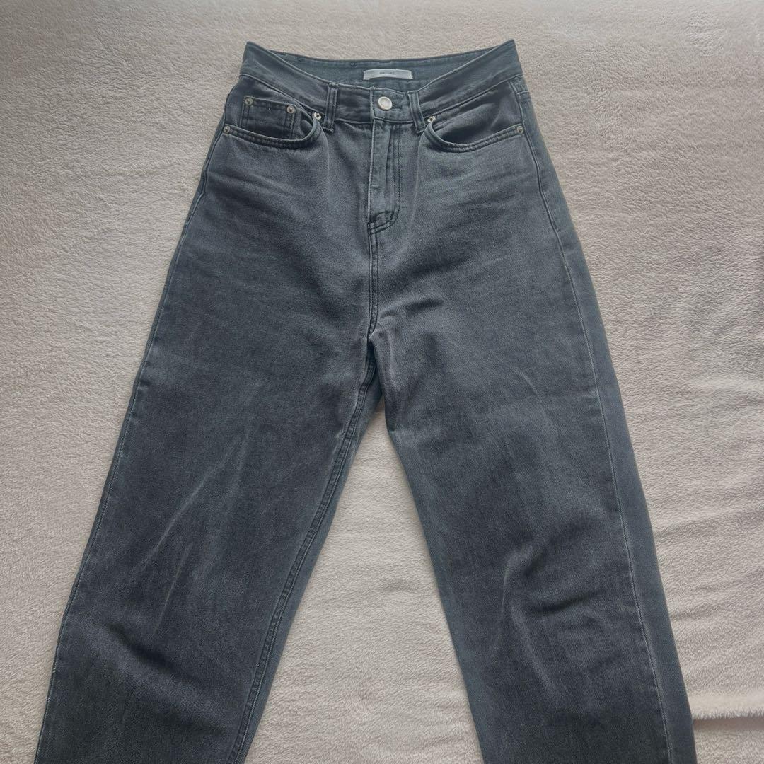 Pot Black Jeans ohotoro long S size オオトロ