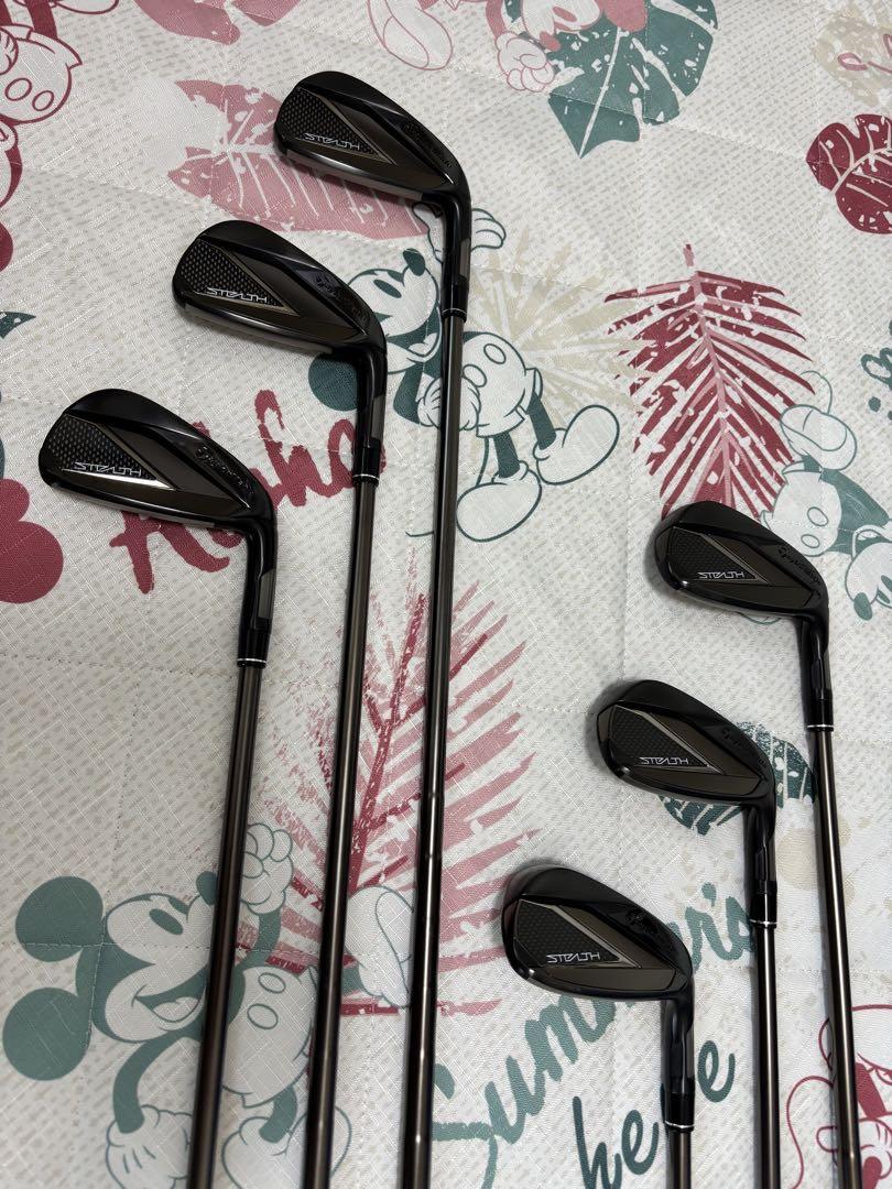 Taylormade STEALTH black ステルスブラックアイアン