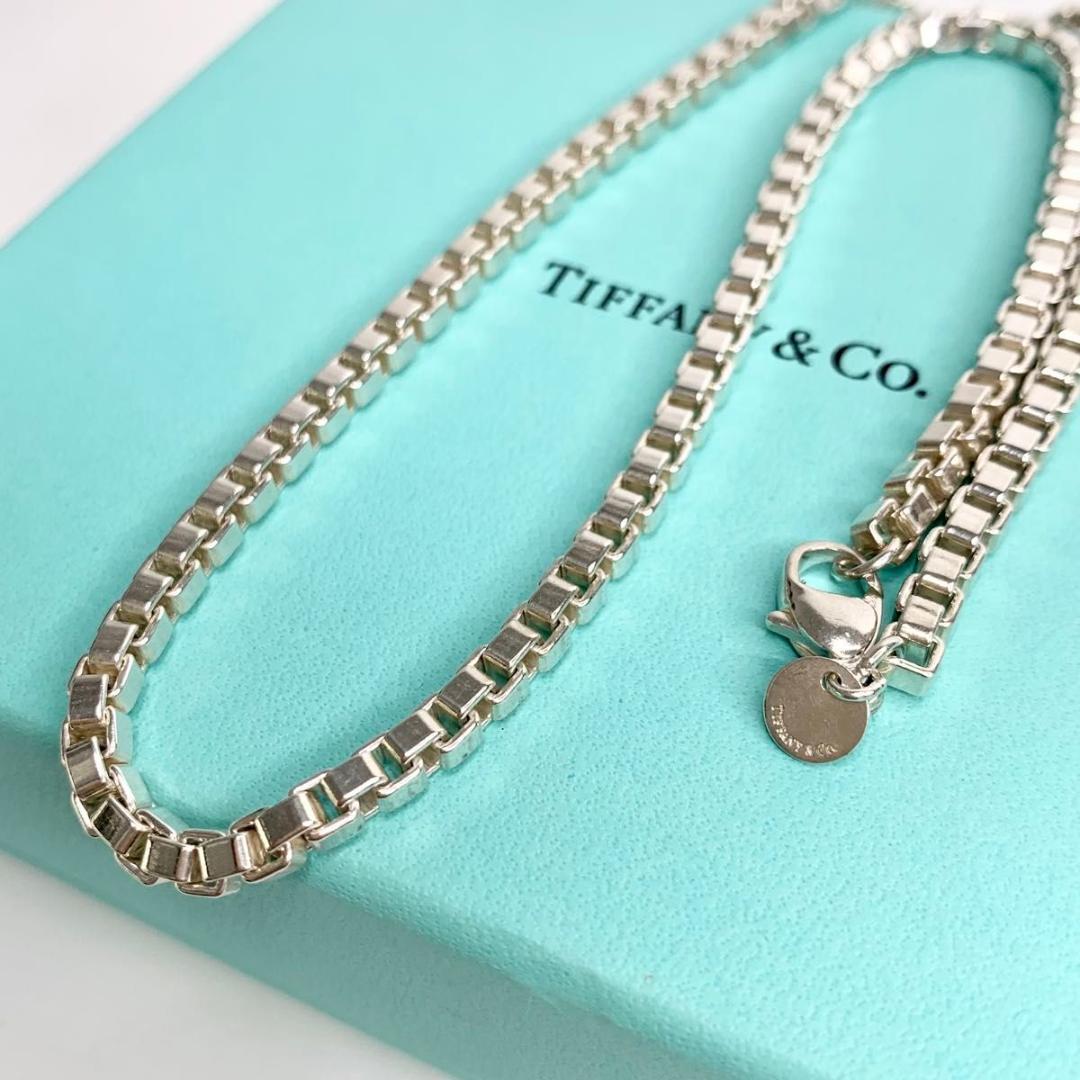 希少 TIFFANY&Co. ティファニー ベネチアン ネックレス 925