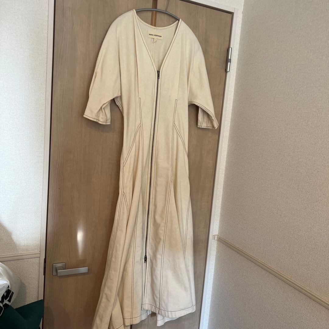 MARA HOFFMAN ジップアップロングワンピース ロンハーマンS・Mara Hoffman