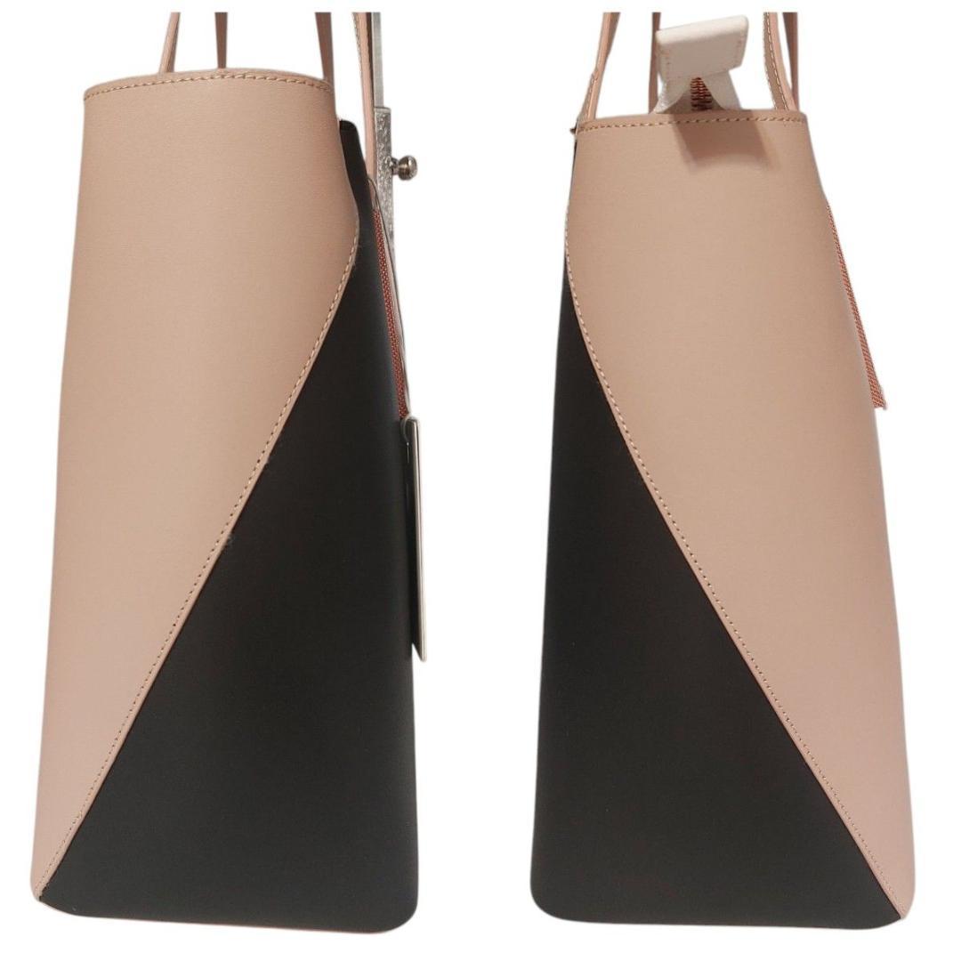 未使用級 TED BAKER トートバッグ バイカラー A4収納 テッド