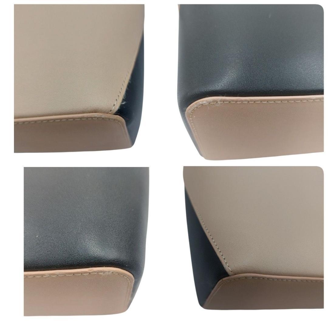 未使用級 TED BAKER トートバッグ バイカラー A4収納 テッド