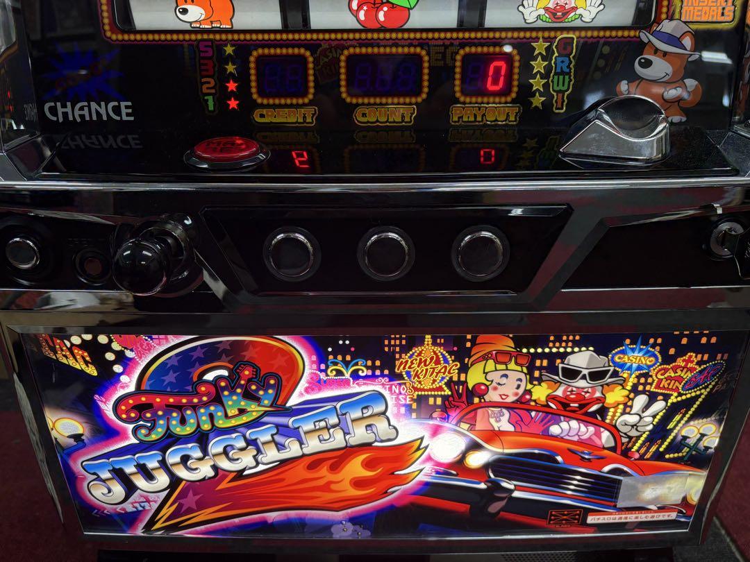 【6号機】 即購入OK ‼️ ファンキージャグラー2 実機　コイン不要機付き