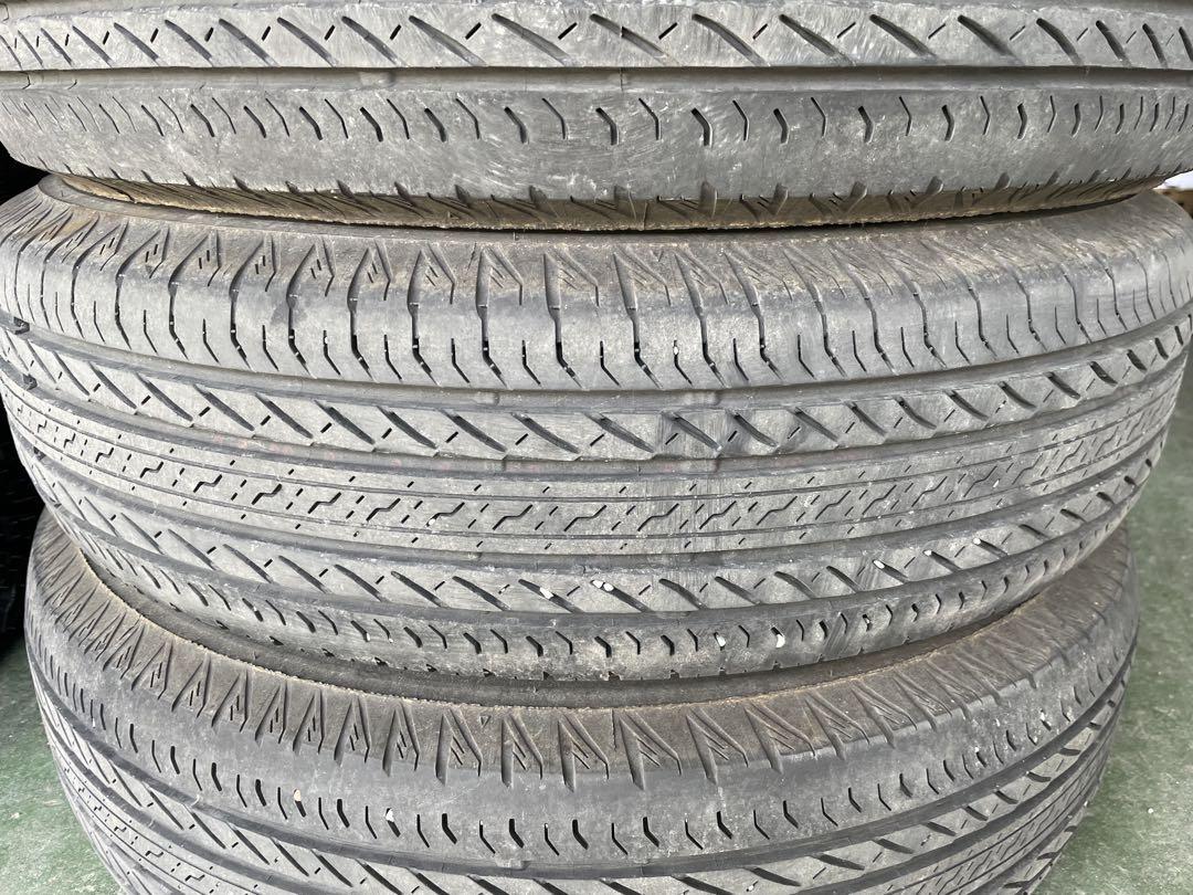 値引きする 新車剥がし BS ①】（楽天 【シャ-74 夏タイヤ 25年製 195/80R15 タイヤ・ホイール