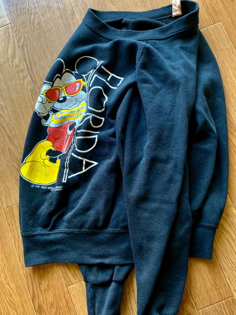 80's Velva Sheen USA製 MICKEY MOUSE スウェット