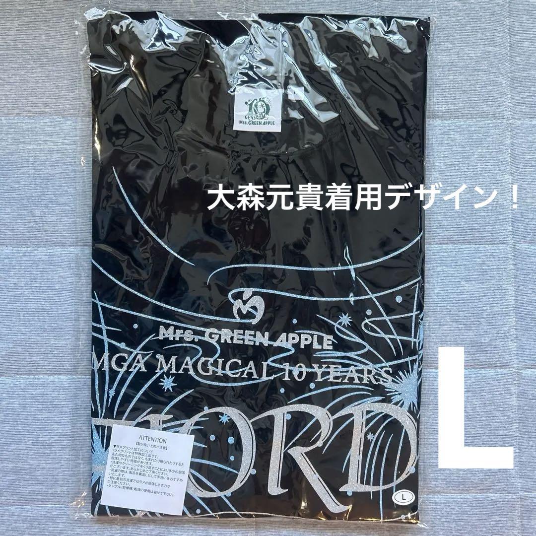 ミセス フィヨルド グリッターTシャツ L ①