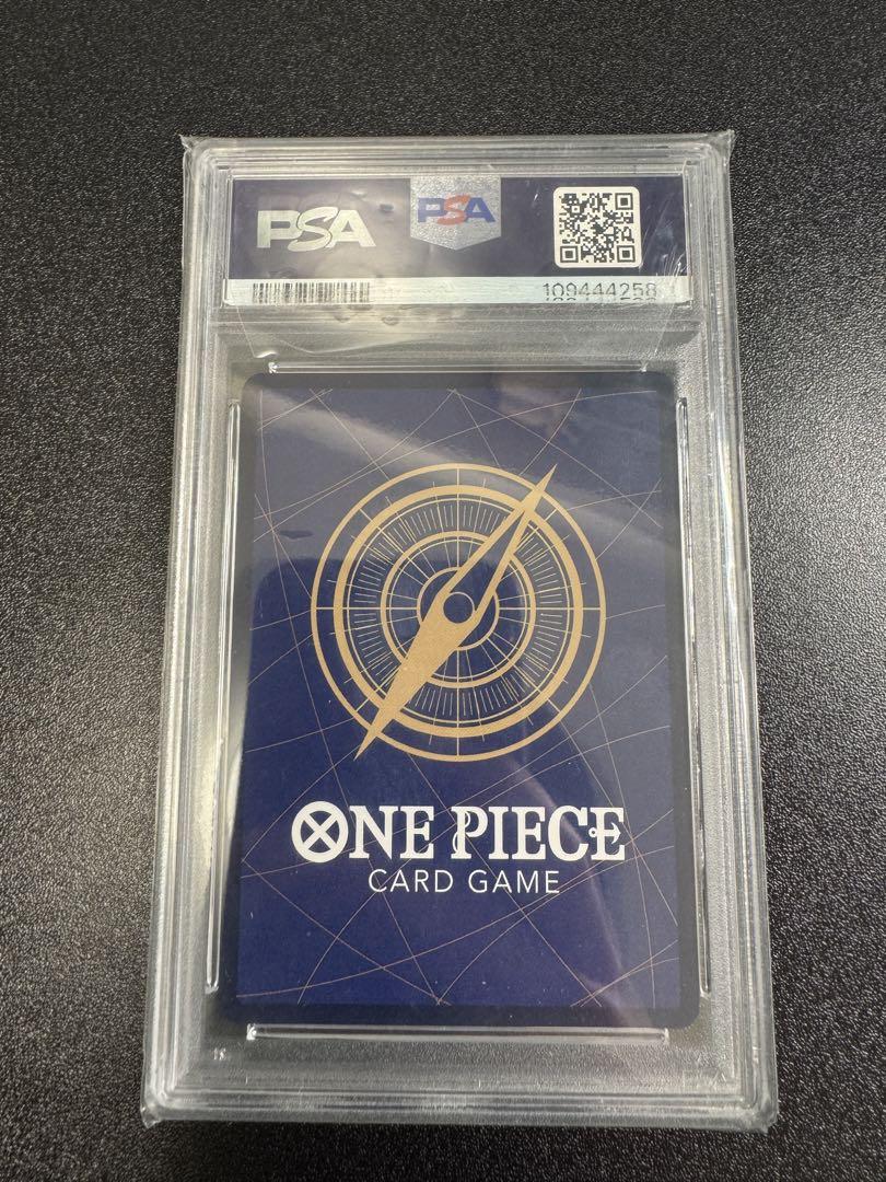 ワンピースカード　 PSA10 ルフィ　コミパラ