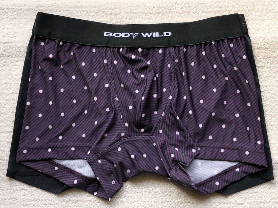 BROS WILD＆BROS ボクサーパンツ Lサイズ ドット＆迷彩 2枚セット