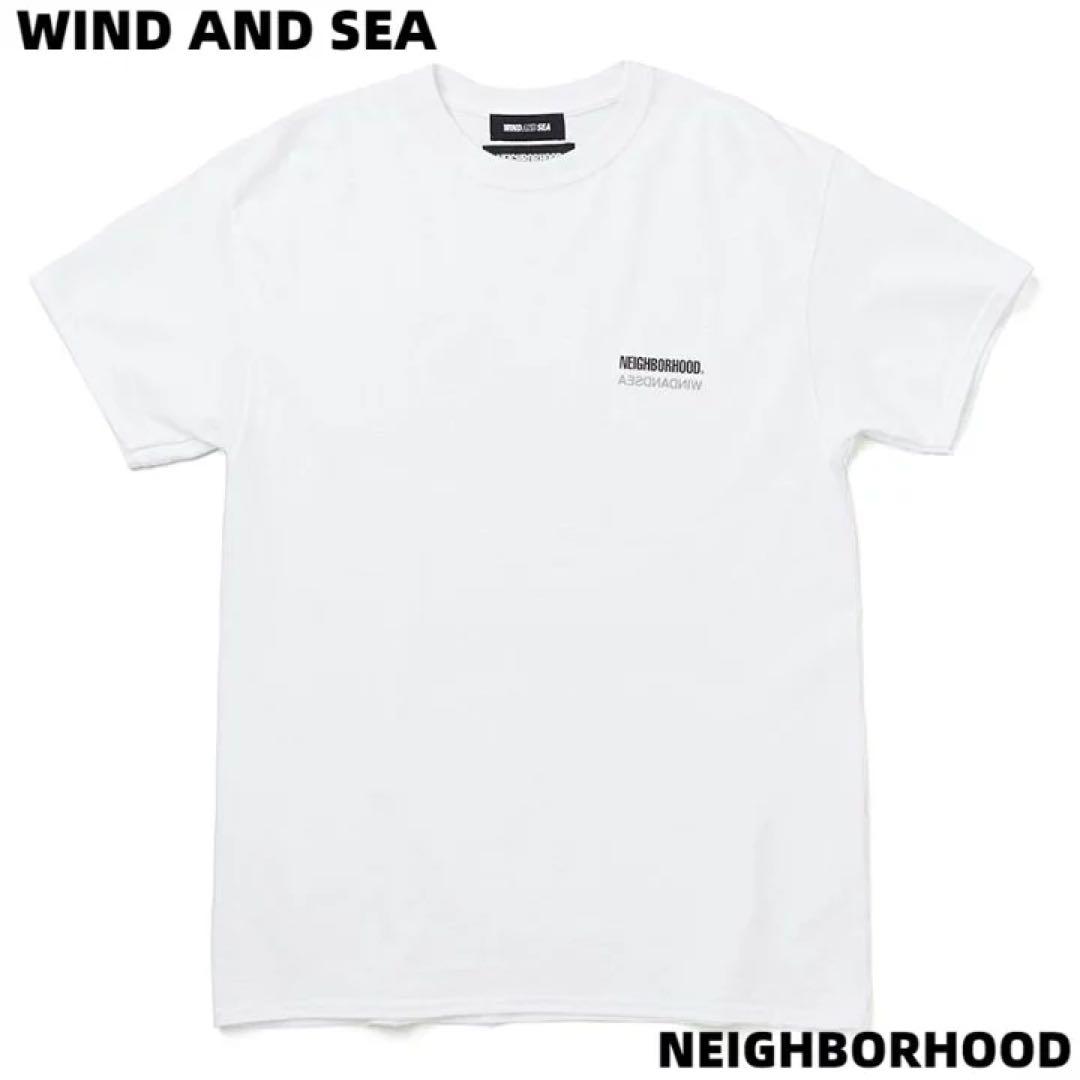 NEIGHBORHOOD x WIND AND SEA BLACK TEE L 最安値 archeofood.com