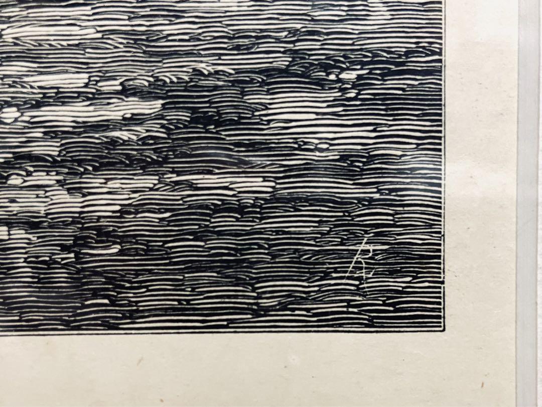 A MATCH／BY HEYWOOD HARDY. 額装76cm57cm 版画