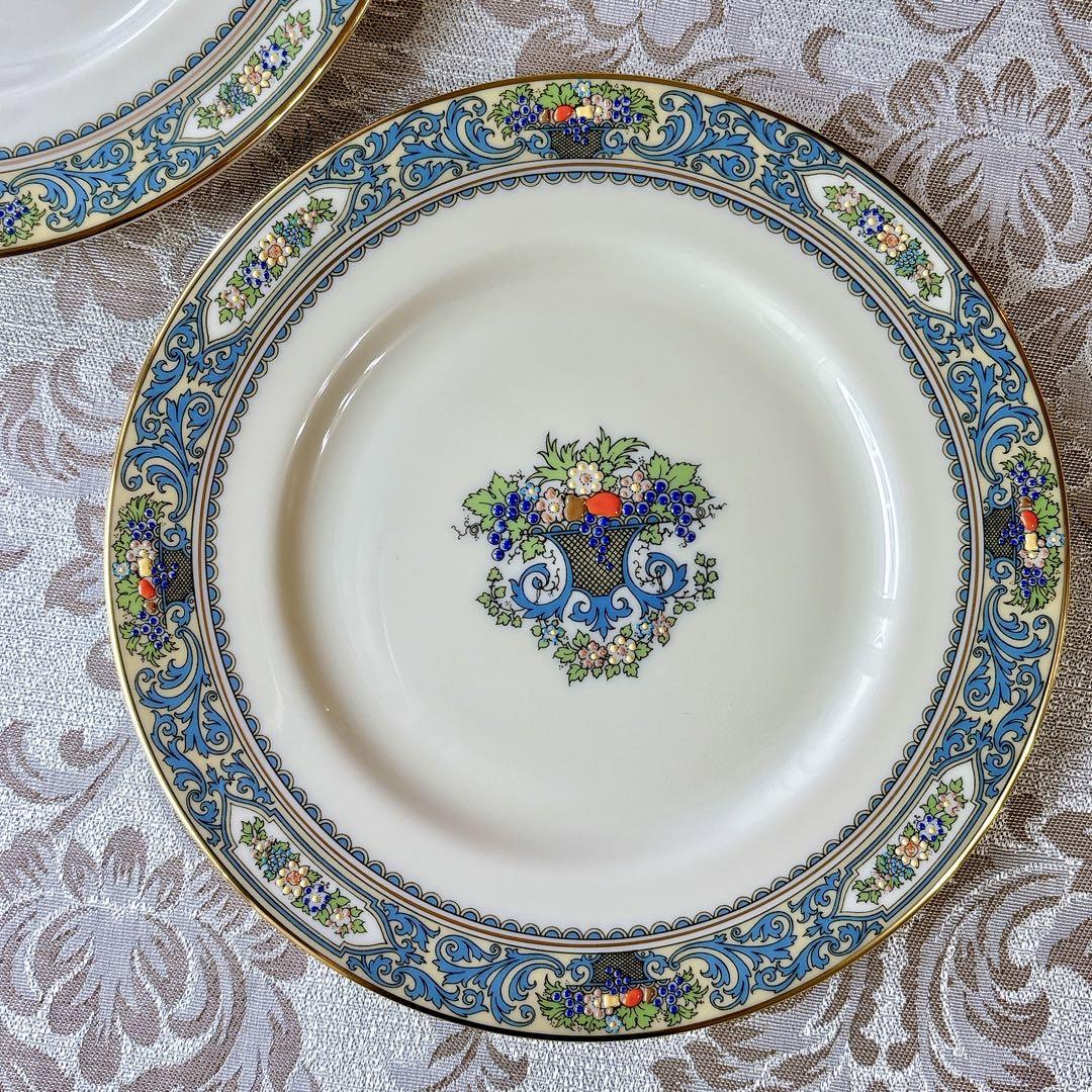 未使用 Lenox レノックス オータム デザート皿 21cm 2枚
