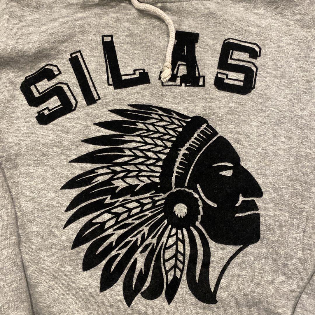 春物　レア　SILAS サイラス　パーカー　L 使用感あり