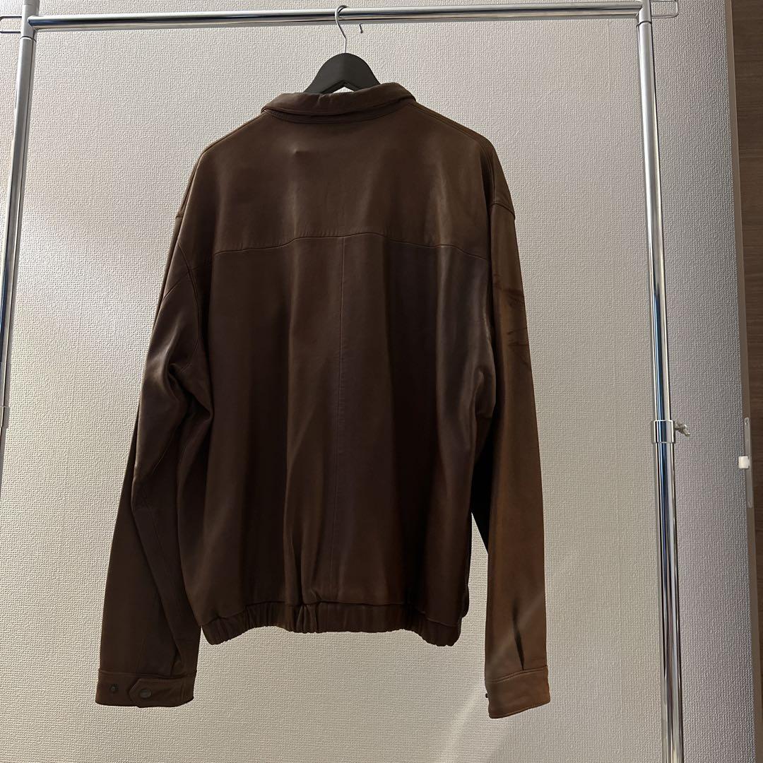 激安！特価品 ラルフローレン】レザージャケット ブラウン Lサイズ ジャケット・アウター