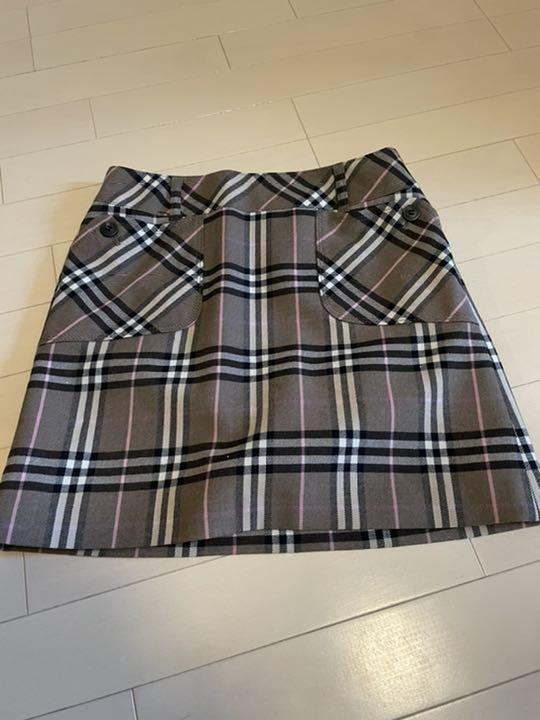 バーバリー チェックスカート プリーツスカート 新品