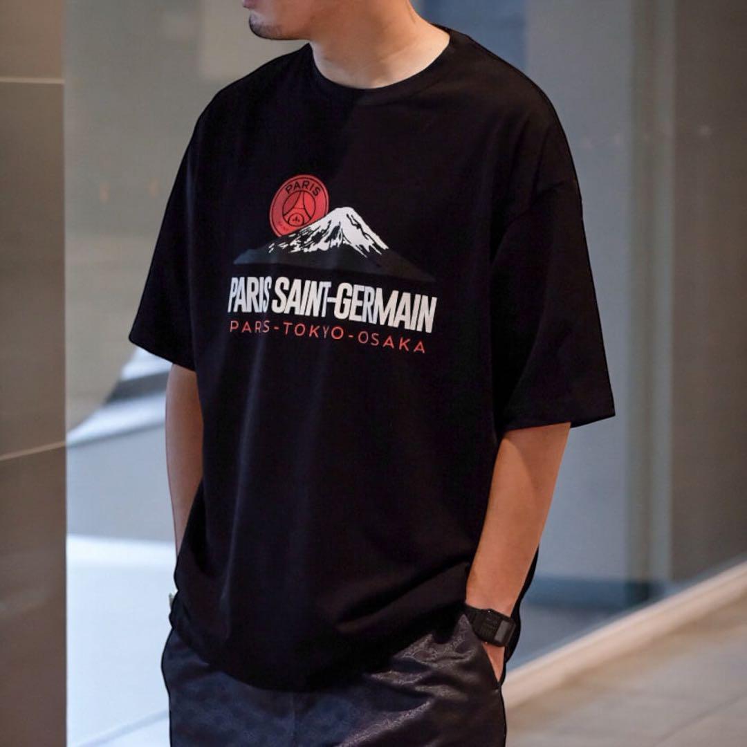 【希少】パリサンジェルマン FUJIYAMA プリント Tシャツ 富士山 PSG