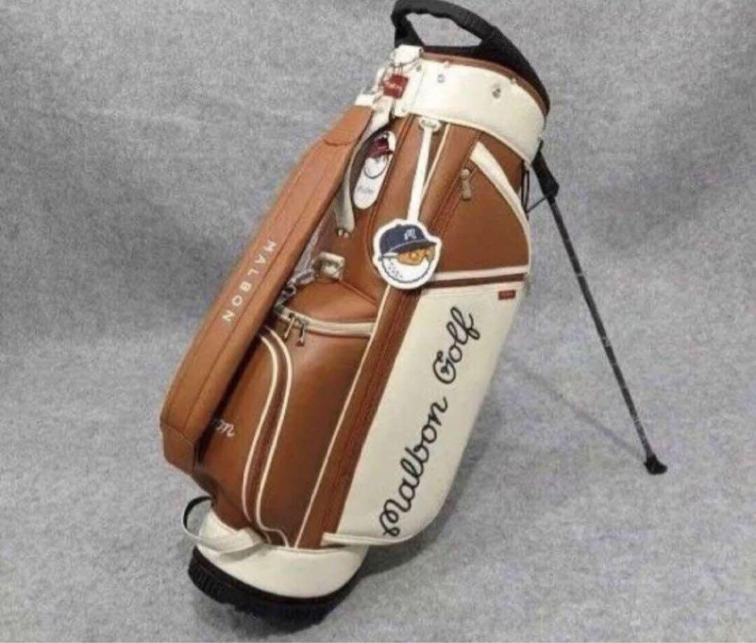 マルボン 新作 ゴルフ malbon golf キャディバッグ スタンド型