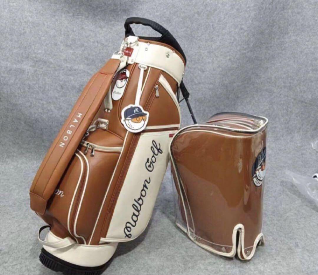 マルボン 新作 ゴルフ malbon golf キャディバッグ スタンド型