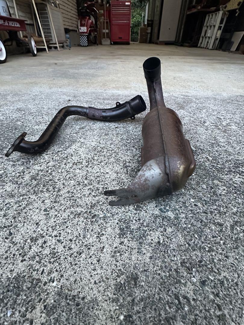Giannelli サイレンサー　Vespa 50S用