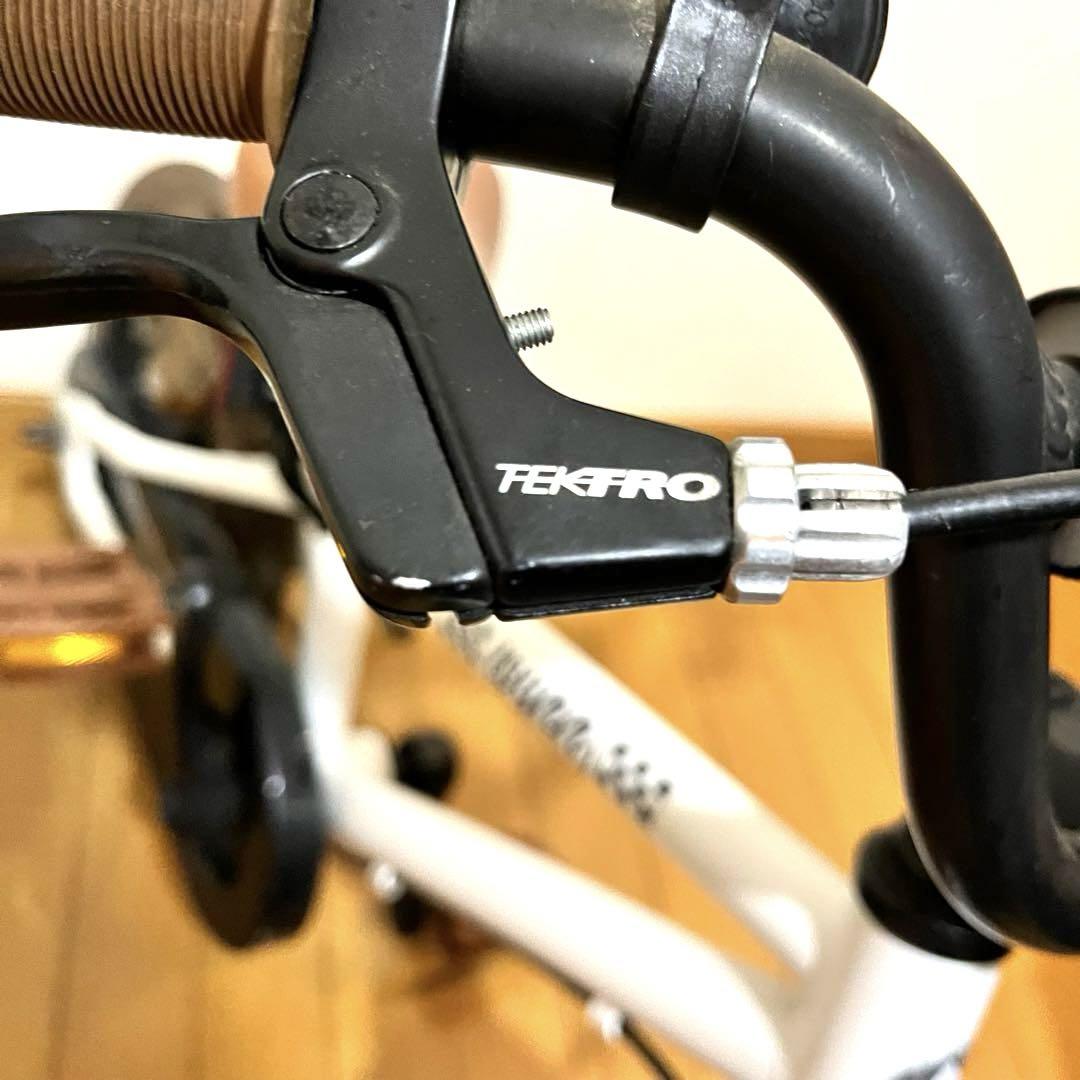 モチコ 　Wynn Bike 14インチ ホワイト 自転車 子供用 キッズ