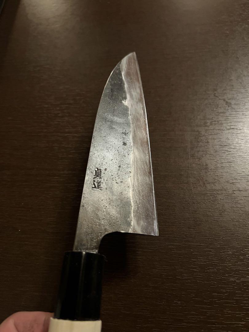 グランド牧場 セレクトセール 三徳包丁 銘:貞道 調理器具