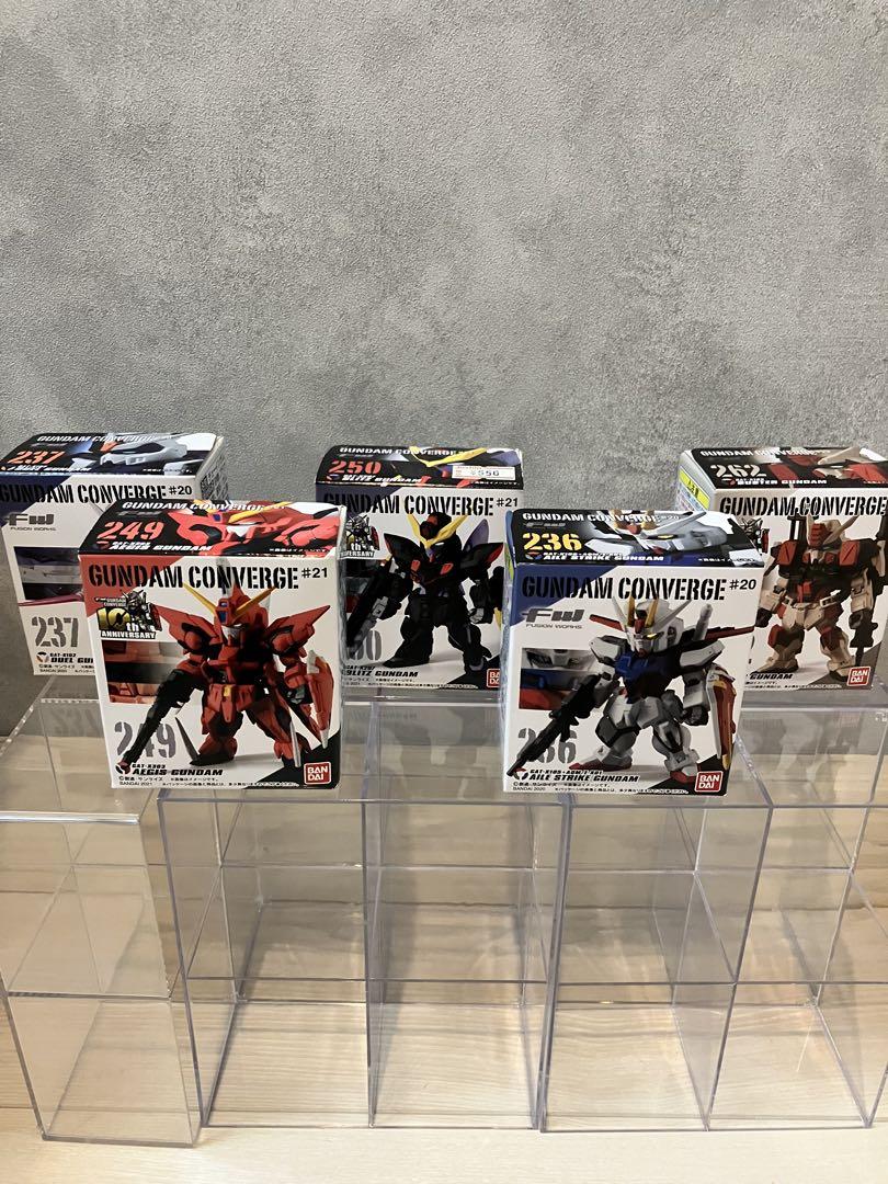 ガンダムコンバージ　SEED セット