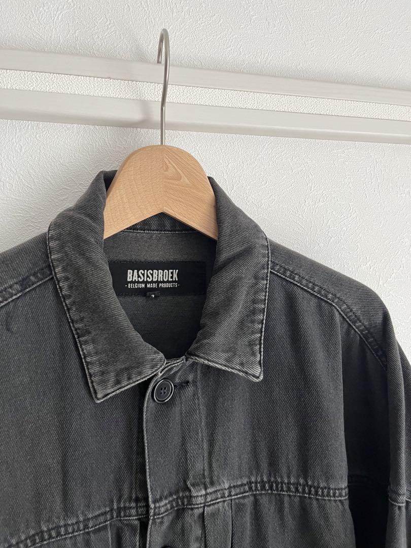 Basisbroek ベルギー製 ENGEL ウォッシュドブラック Gジャン 3 Basisbroek ベルギー製 ENGEL ウォッシュドブラック Gジャン 3