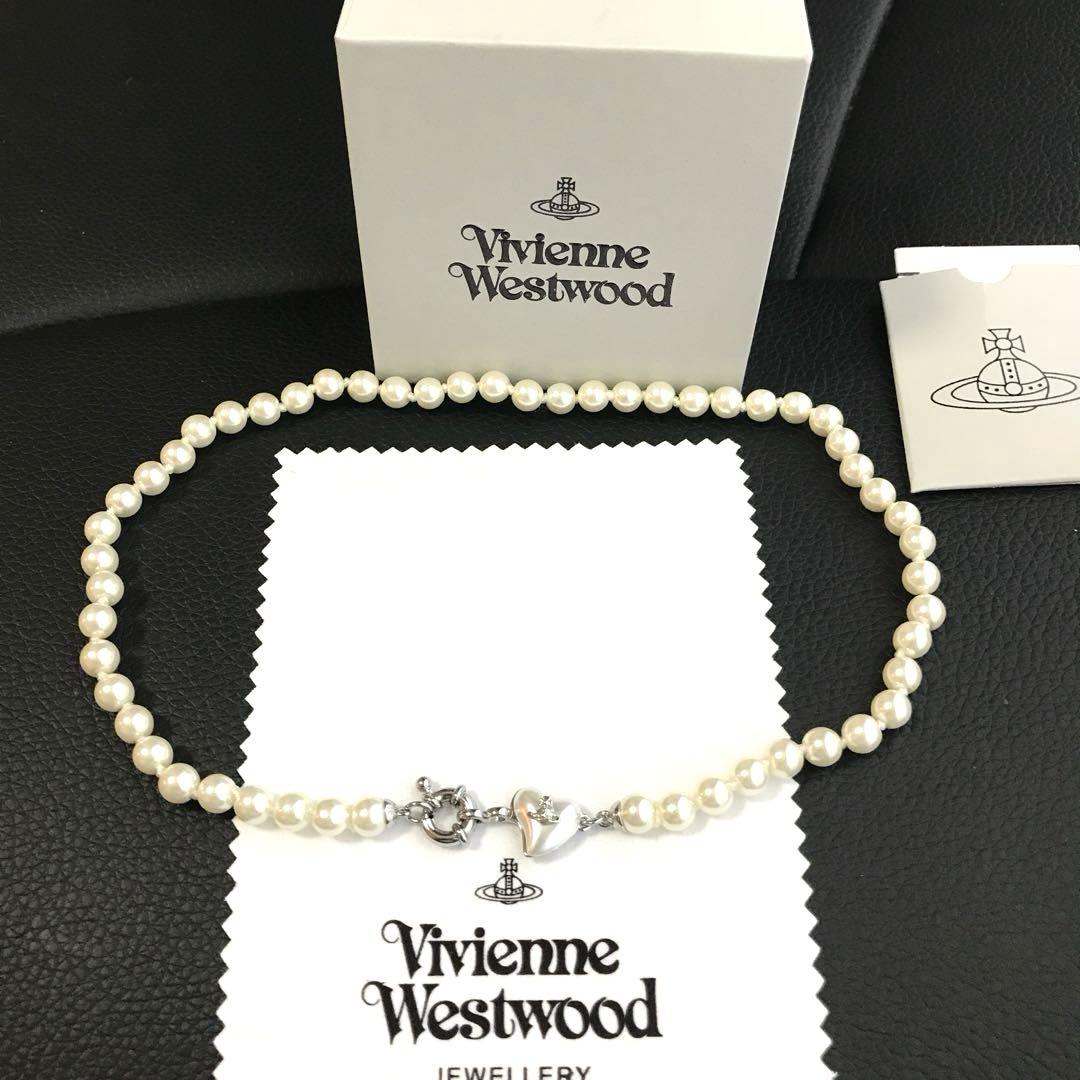 ハートパールチョーカー　Vivienne Westwood