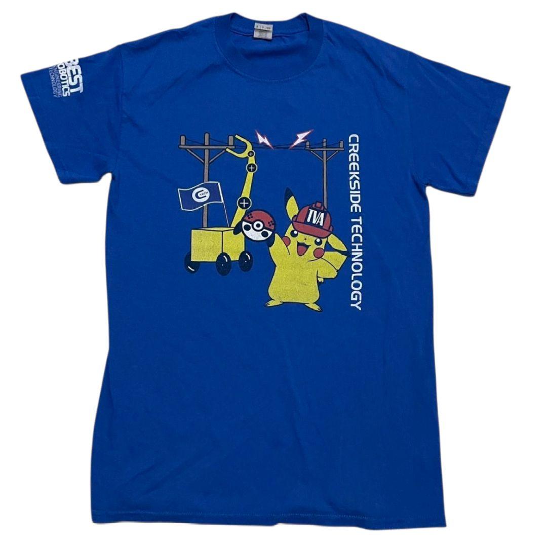 ポケットモンスター ピカチュウ ブラック Tシャツ LLサイズ