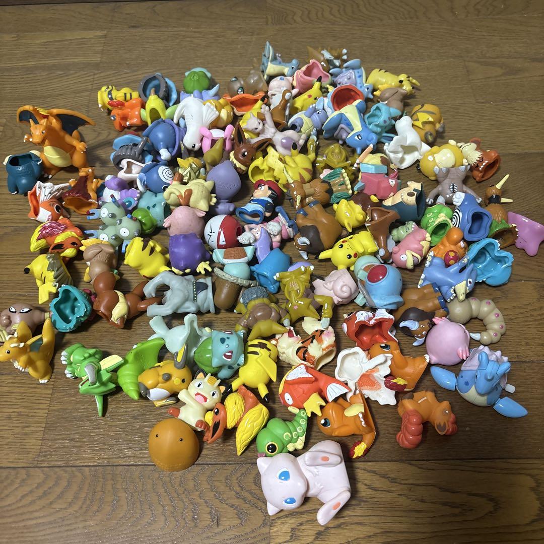 ポケモン 指人形　初代　カントー 初代カントー サトシ ポケモンキッズ クリア 指人形 ポケモン