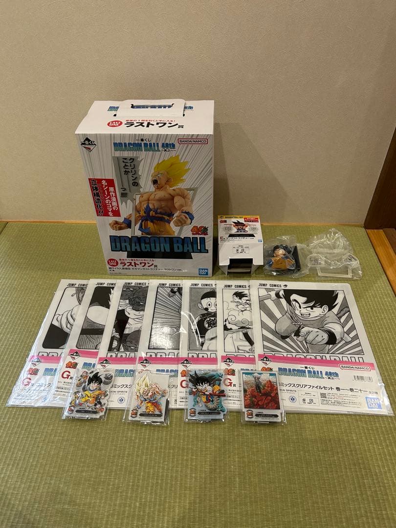 一番くじ ドラゴンボール 40th 其之一 ラストワン賞 E F G賞付きBANDAI