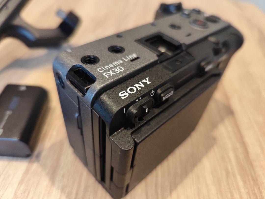 sony fx30 xlrハンドル付き