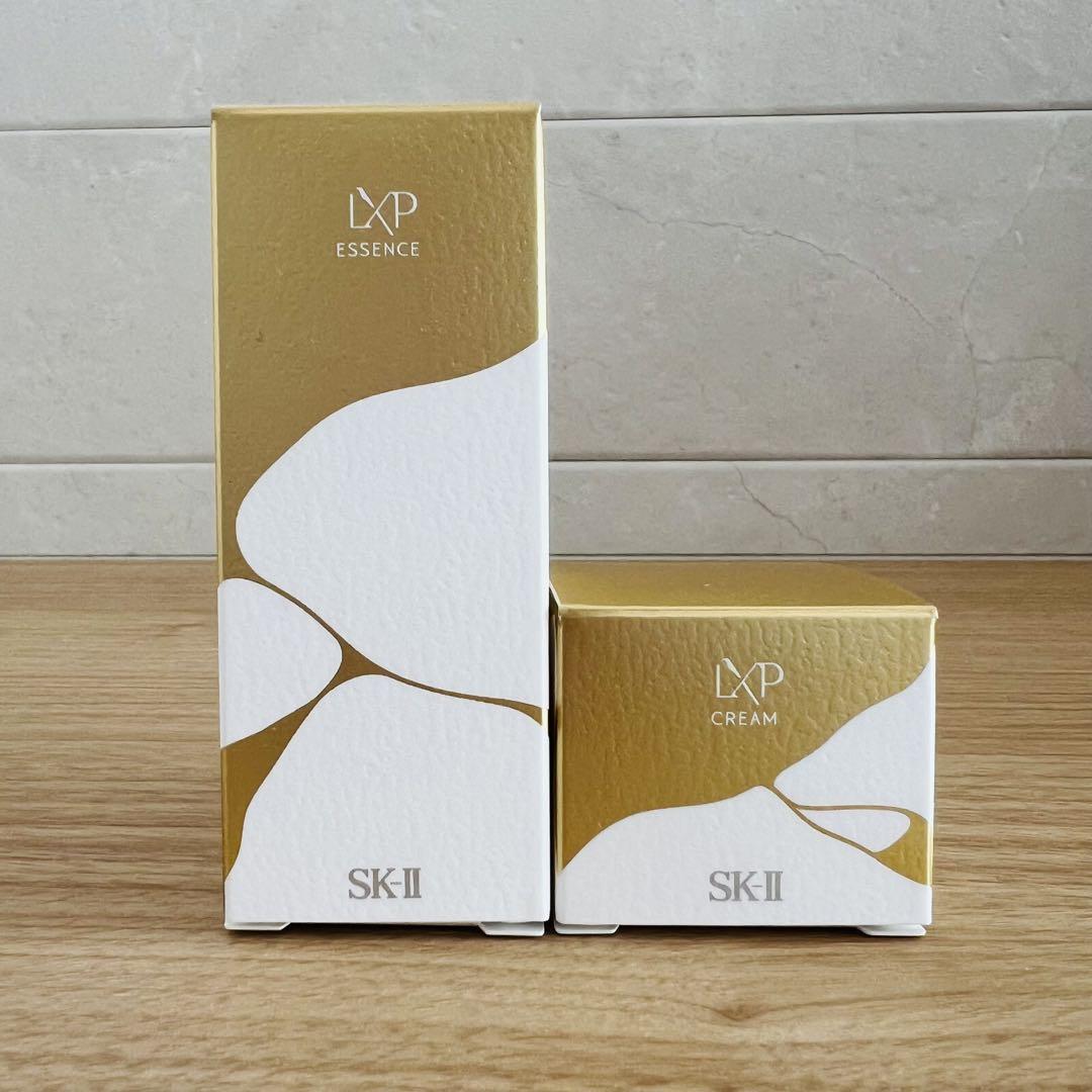 最新〜 SK-II LXP金継ぎエッセンス30ml 1本+クリーム8gx1個