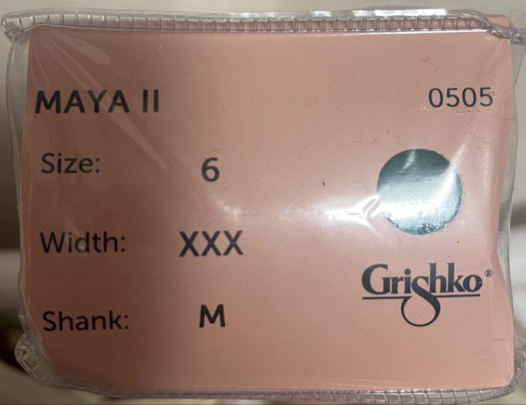 Grishko MAYA II トゥシューズ 6 XXX M Grishko MAYA II トゥシューズ 6 XXX M