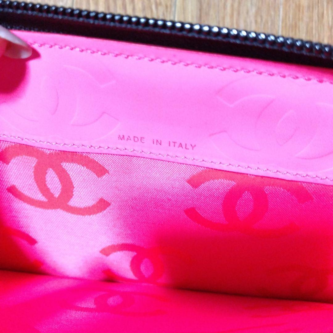 CHANEL シャネルカンボンライン　長財布