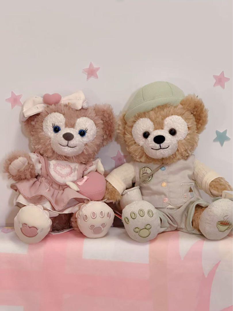 【お顔厳選】新作　上海ディズニー　カラフルシリーズダッフィー&シェリーメイ