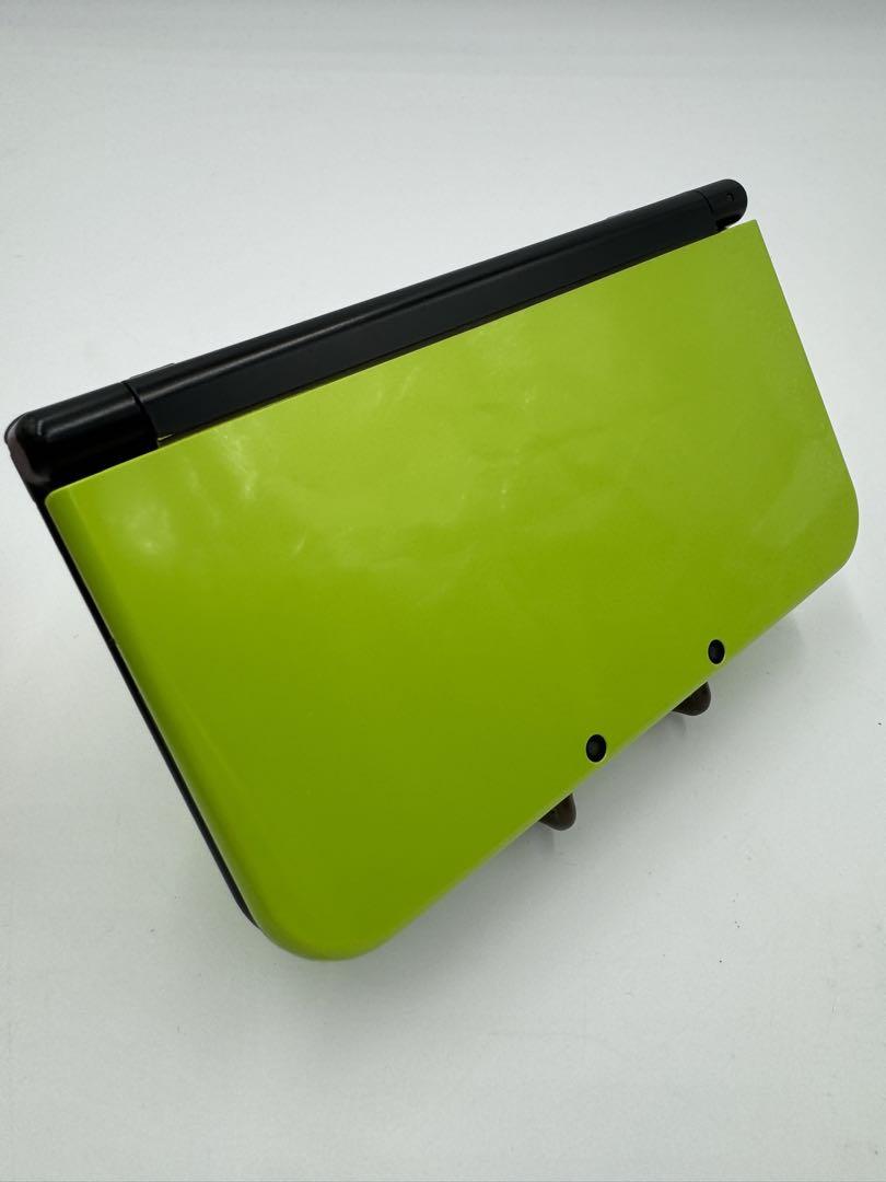 Newニンテンドー3DS LL ライム×ブラック 上下IPS‼️ 上下IPS液晶】Newニンテンドー3DS LL ライム×ブラック 本体