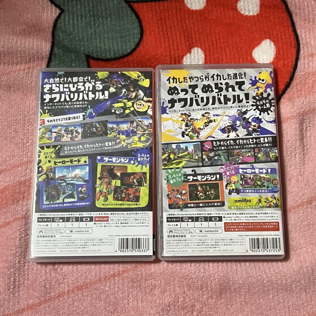 Splatoon 3 Splatoon 2Nintendo Switch ソフト - メルカリ