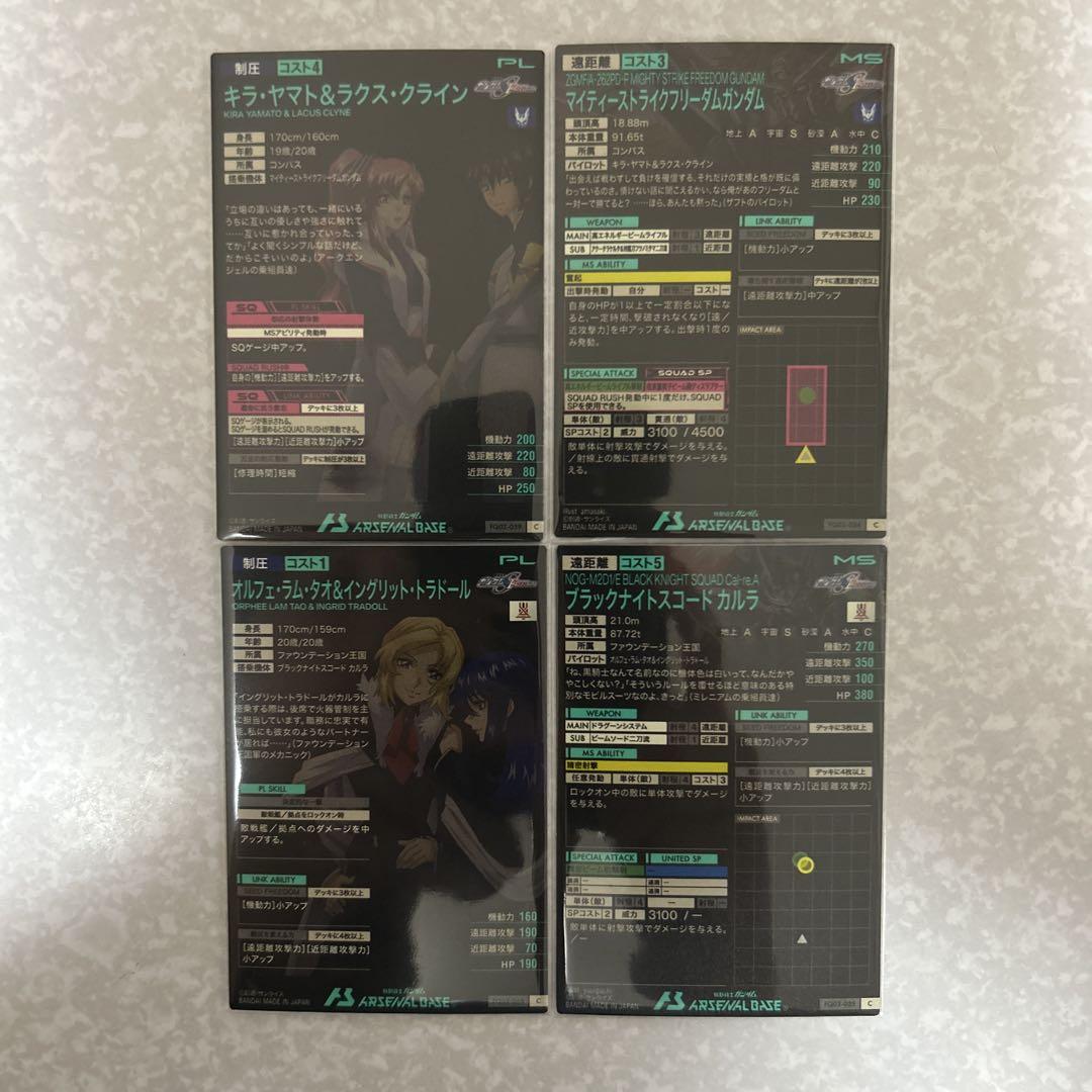 アーセナルベース キラ&ラクス オルフェ&イングリット