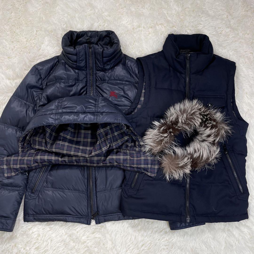 極美品✨BURBERRY BLACK LABEL 4way ダウンジャケット　M
