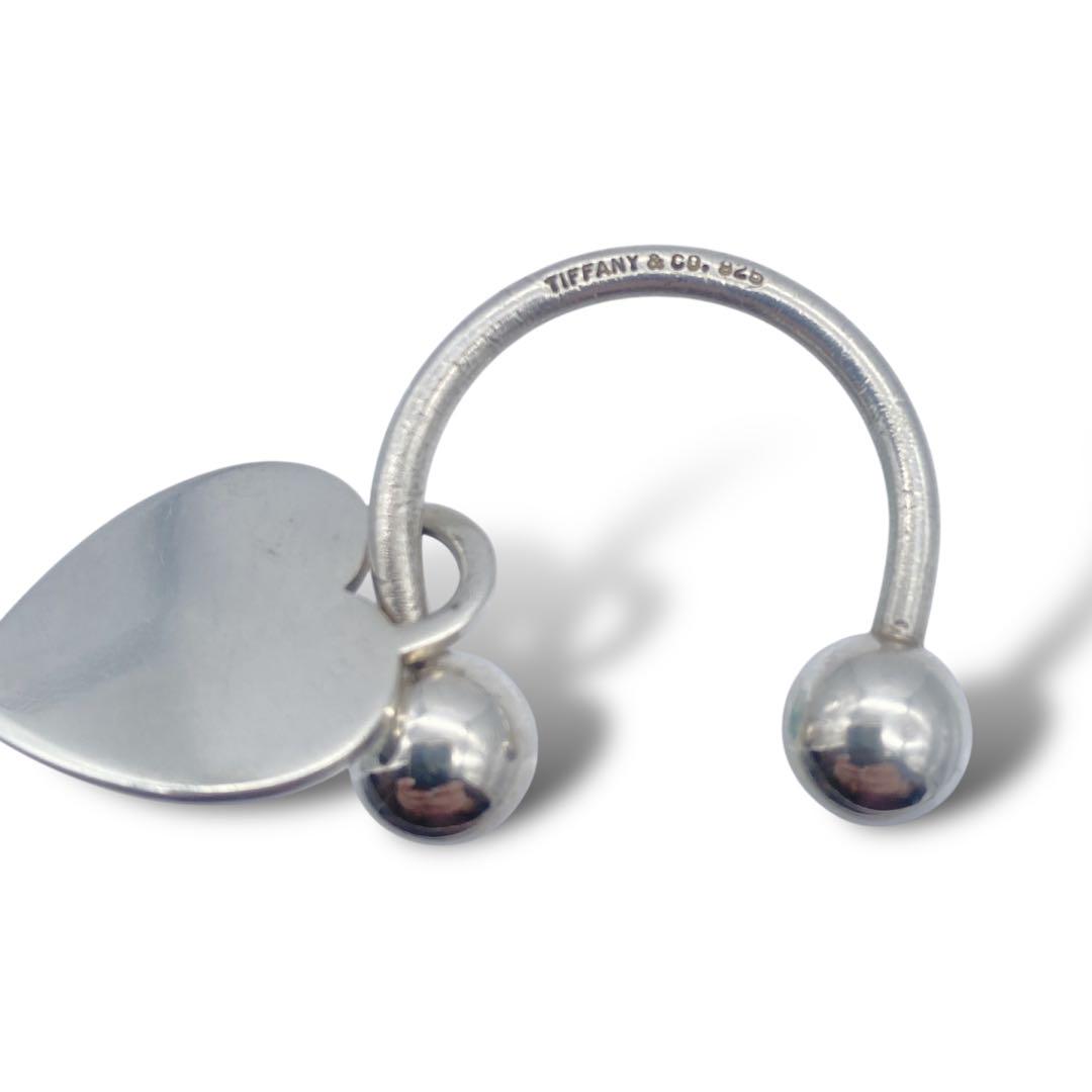 Tiffany&Co. SV925 リターント キーリング 10.4g ハート