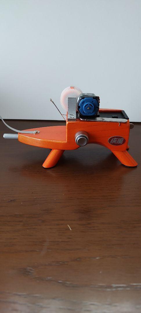 疾風 電動ワカサギリール オレンジ