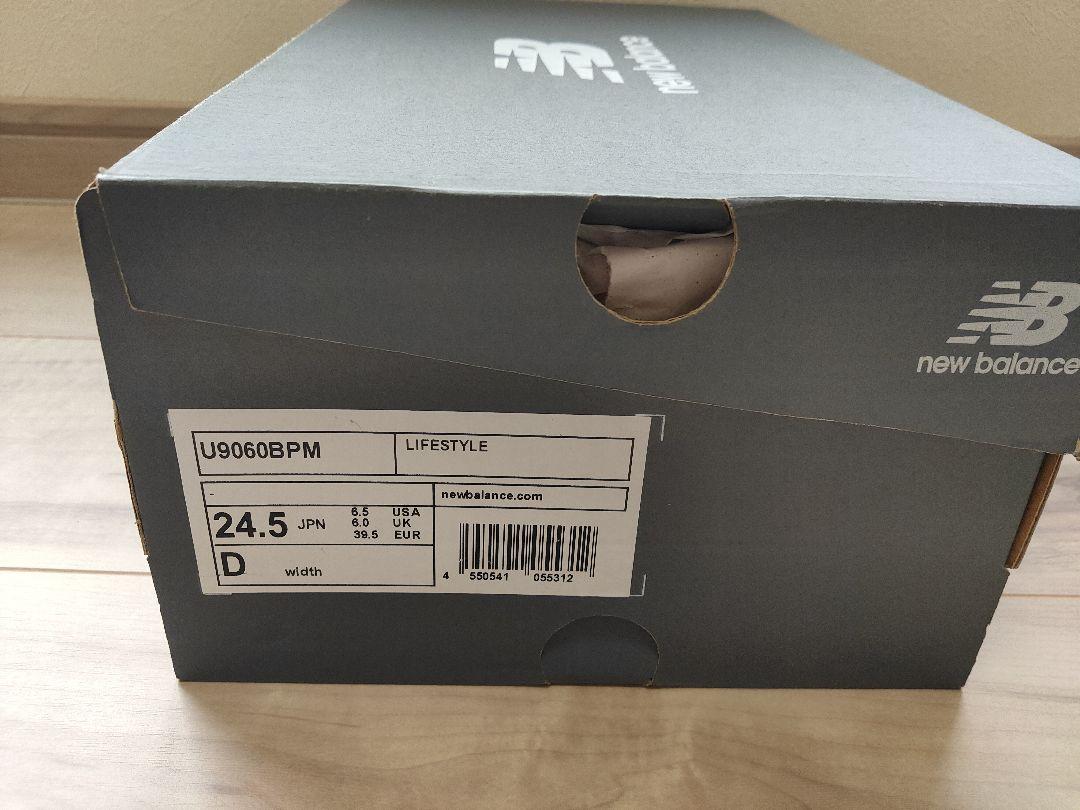 24.5cm 新品 NEW BALANCE ニューバランス U9060BPM 黒