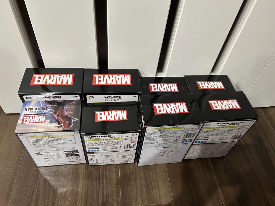 MARVEL マーベル プライズ フィギュア まとめ売り 全8点 MARVELまとめ売り フィギュア8点セット